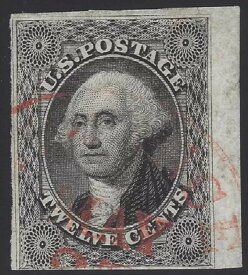 US # 17 - Pos 30L1 - 右シート余白、健全 - 日付入り赤色Ccl。Allen製（P11）