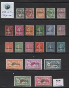 WC1_25814�B�t�����X�̃A���h���B1931�N���A�󏭂ȃZ�b�g�B�X�P�[��1�`22�BMH�i�X�P�[��22�͊Ӓ�ς݁j