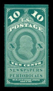 �č� 1865 �N�V���؎� - �t�����N���� 10 �Z���g gr �_�u���]�ʁA�㕔 Sc # PR2var MH