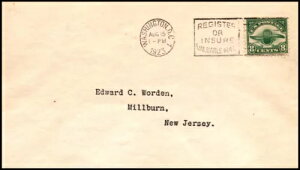 XRbg C4 - 8Zgvy - FDC - [f - ^CvAhX - SCV - $400.00