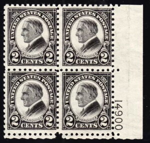 US 612 2c �n�[�f�B���O�L�O������ 4���g #14900 �~���g F-VF OG NH SCV $500