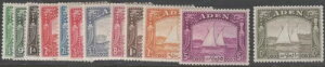 ADEN KGVI Scott 1-12 SG1-12 �y�q���W