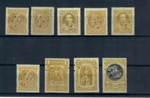 N^ 1900 NŎʐ^WA{ZbgAVlastos 1-9 MNHBOG