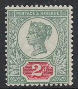 GB QV 1887-92 SG199 2d ΂ƔF - }Eg ~g - J^O ?550