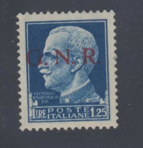 RSI 1944 CyA 1.25  eB uVA N.480/I GNR G.I MNH** F