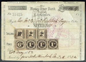 �C�M���X - ���B�N�g���A���� 1882�N 14�V�����O9�y���X �}�l�[�I�[�_�[���s - 44239