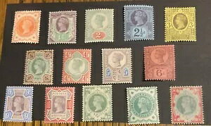 GB 1887ABNgA SG197 -214AWr[Zbg -14 Cg}Eg/MVLH