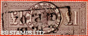 SG. 185. K15. �uDA�v�B1�|���h�B�u���E�� - ���C���b�N�B�ǍD�ȏ�ԁB1890�N9��10�����s B63018