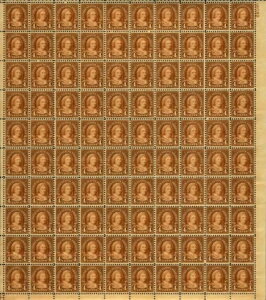 US #636 4c }[TEVgA100 MNH VF tV[g (BCV $550)