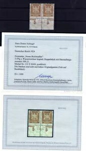 Dr-Weimar 355Y Han Rarity Folded IN Edge MNH Mint BPP Certificate Eur ( K