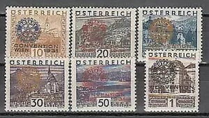 I[XgA - [ 1931 Yvert 398A/F MNH [^[