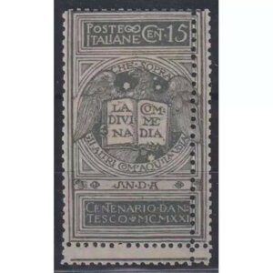 �C�^���A���� 1921 �_���e �����s �i��ԍ� 116A G.I MNH** �ؖ���