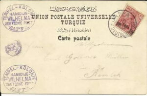 pX`i TEMPEL-KOLONIE HAMIDIJE WILHELMA F̑ȉ~`ƃlKeBuArA