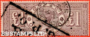 SG. 185. K15.  IC . 1.00�|���h �u���E�� - ���C���b�N�B1885�N3��5�����s KNIGH B70770