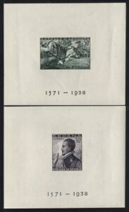 �X�y�C���� Hojitas 1938 ���Ȃ� / ���� / �I�t�@�[ **/MNH Lepanto 864/65