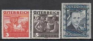 I[XgA - 1936 Yvert 482/4 MH Courier-