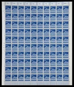 ロット 36136 切手コレクション ドイツ連邦郵便局シート 1958-1972。