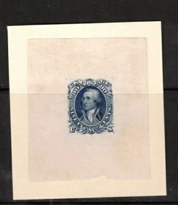 USA #62P1 (#72-E7b) ɔׂȑ^_Cv[t 68mm x 78mm