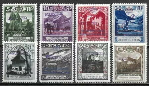 ���q�e���V���^�C���؎� 1932 MI �I�t�B�V���� 1-8 ovpt MUSTER=Specimen MNH VF ��!
