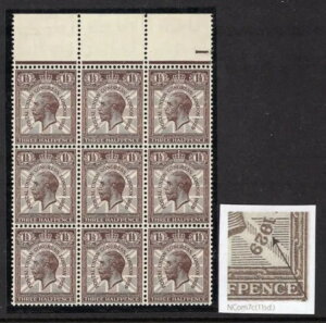 1929N 11/2d F X֘Ac '1829 FOR 1929' U/MINT. SG 436