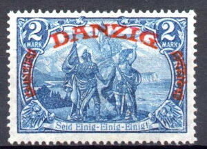 �h�C�c DANZIG Mi.49 . CV.3000 ? MNH �����ς�