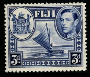 tBW[ SG257a 1938 3d u[uSPUR ON MADALLIONvt MTD ~g