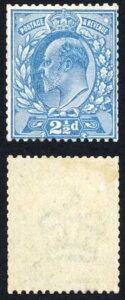 KEVII 1901 2 1/2d perf 14 _u[ J[gCA Wmk p Cat 2100