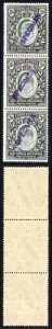 KUT SG28s KEVII 3R Wmk Mult Crown opt �W�{�i���[�J���jU/M �X�g���b�v 3�{