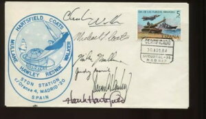 �f�B�X�J�o���[������s STS-41D �F����s�m �W���f�B�E���Y�j�b�N�ƃN���[�̃T�C������|�X�g�J�[�h HR461