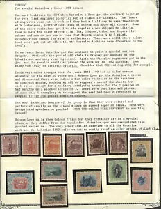 EOAC #108 .. 129 var Mint NH - 1895 GZbg