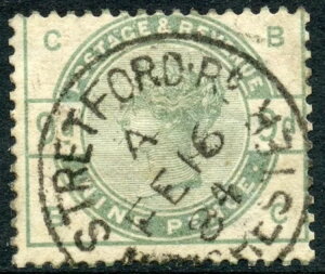 1883N 9d _O[ wmk CyANEBS.G. 195B