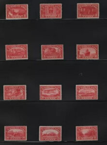 Q1 - Q12 Zbg F-VF+ OG ~g LH / OG fGȐF cv 886 h ! ʐ^ !