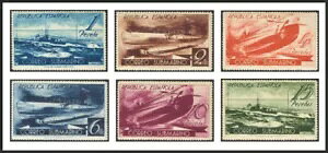 XyCBXyCaB** MNH 775/80B1938NBSV[YBsBCe