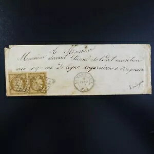 ���A�I CERES N°1 PAIR on LETTER �́AP?RIGUEUX �� GRILLE LE MAS D'AZIL ���g�p���܂����B