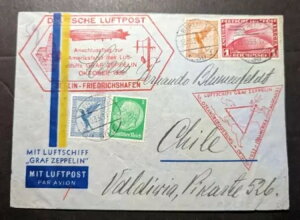 1938�N �h�C�c�q��X�� LZ 127 �O���[�t�E�c�F�b�y���� ��ăJ�o�[ �x����������`���܂�