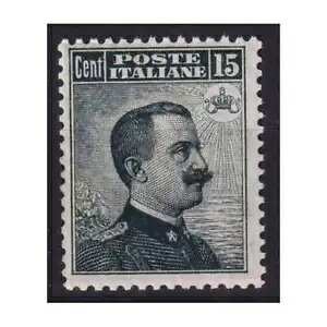 LO_ 1909 15 Centesimi Michetti N.86 G.I MNH** F SǍD