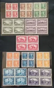 Ji_ 1935 KG V 1Zg$1 SG 341 - 351 Sc 217 - 227 Zbg11 ubN4 MNH/MLH