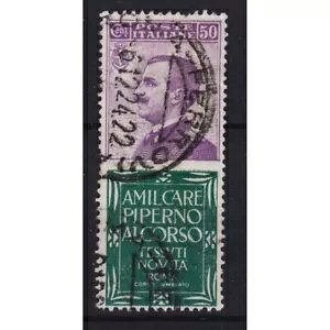 Regno 1924-25 Pubblicitari 50 Centesimi Piperno N.13 čBؖBZg[g