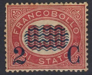 LO_ 1878 If T[rX 2c on 0.30 No.32 G.I MNH** Very Centered Cert.