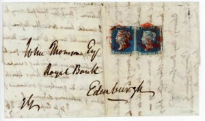�󏭂�1840�N�J�o�[2 x 2d�u���[ - FETTERCAIRN���̂悤�ɐԂ��}���^�\���A�G�f�B���o����