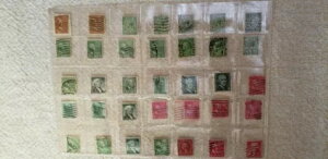 ヴィンテージ米国切手コレクション 1セント ベンジャミン・フランクリン ランダム切手大量セット