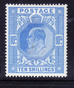 GB EVII 1902 SG265 10/- Eg} DLR u/m {ɏȃtFCgg[X|bg CV?2000