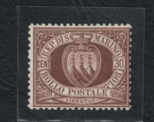 1877�N �T���}���m�A#6�A30�Z���g �u���E�� - �T���߂ȃZ���^�[�����O - MNH**-
