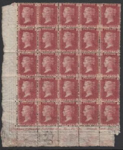 Sg 43 �C�M���X 1864-79�N�B�Ԃ��y�j�[�v���[�g1���A169�A25���̃u���b�N�ADe The-