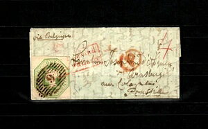 GB 1847: # 7b�ASG 55�A�����h���{�Ђ���A�����X�o�[�O�ցA�ؖ���2��