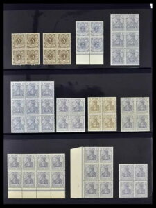 ���b�g 39255 �؎�R���N�V�����A�h�C�c�鍑 MNH �u���b�N 4 ���A�X�g�b�N�u�b�N����B