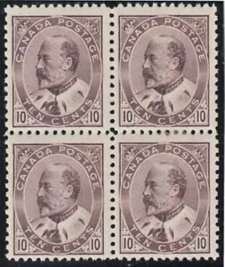 Ji_ 10c KEVII ubNAScott 93AF-VF MNH/MHAJ^O - $3,875