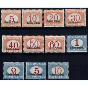1920-26 GgA Segnatasse Sopr. Basso 11 V. S.61A Lievi T.L. MLH* F