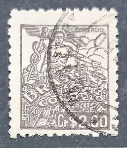 �X�^���v �u���W�� 1946.Valor 2 Cruzeiros (�R���I �R�}�[�V�����̃��A�؎�)