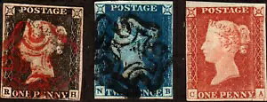 EAS_STAMPS GB # 1-#3 U/M F/VF #3 MHOG SCV�B$1,900.00 DP EST